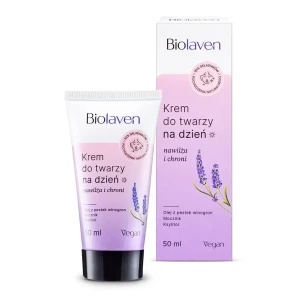 PRZECENA! (krótki termin) Krem do twarzy na dzień nawilżająco-ochronny 50 ml - Biolaven