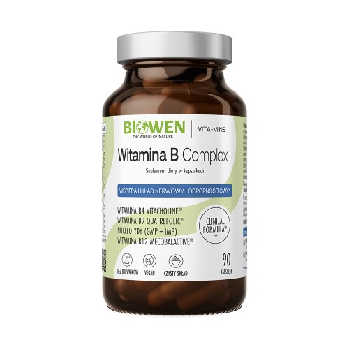 Witamina B Complex + 90 kapsułek - Biowen