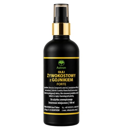 Olej żywokostowy z gojnikiem Forte 100 ml - Astron