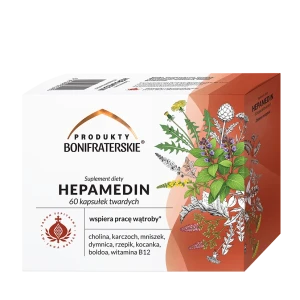 Hepamedin 60 kapsułek twardych - Produkty Bonifraterskie