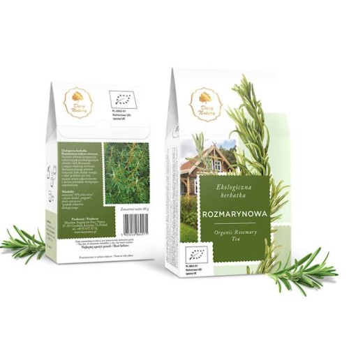 Herbatka rozmarynowa EKO 80 g - Dary Natury