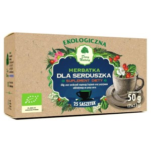 Herbatka Dla Serduszka suplement diety EKO fix 25 x 2 g (saszetki) - Dary Natury