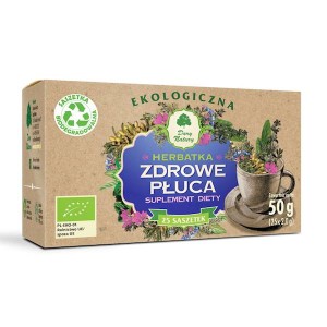 Herbatka Zdrowe Płuca EKO fix 25 x 2 g (saszetki) - Dary Natury