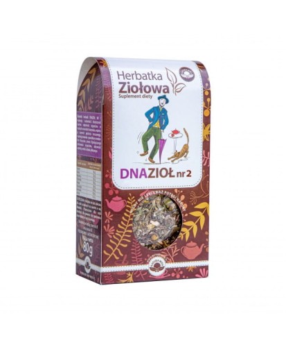 Dnazioł nr 2 herbatka ziołowa 80 g - Natura Wita