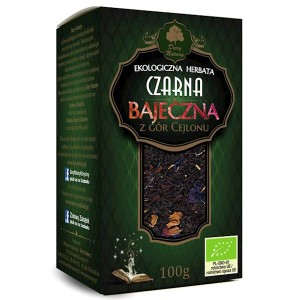 Herbata Czarna Bajeczna z Gór Cejlonu EKO 100 g - Dary Natury