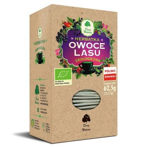 Herbatka Owoce Lasu EKO fix 25 x 2,5 g (saszetki) - Dary Natury