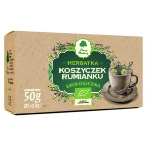Rumianek koszyczek EKO fix 25 x 2 g (saszetki) - Dary Natury