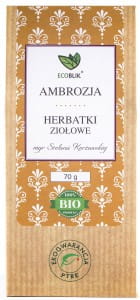 EcoBlik herbatka Ambrozja ukojenie dla gardła 70 g - Aliness