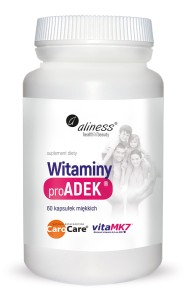 Witaminy Pro ADEK® 60 kapsułek miękkich - Aliness
