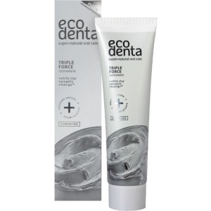 Pasta do zębów extra potrójny efekt z białą glinką propolisem i teavigo 100 ml - Ecodenta