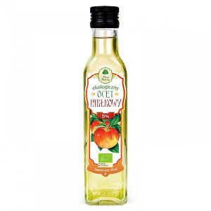 Ocet jabłkowy 5% EKO 250 ml - Dary Natury