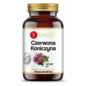 Czerwona koniczyna ekstrakt 10:1 90 kapsułek roślinnych - Yango