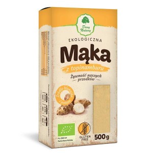 Mąka z topinamburu bez glutenu EKO 500 g - Dary Natury