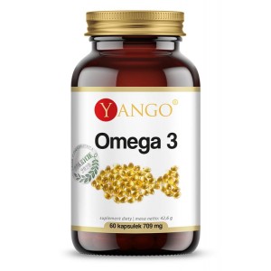 Omega 3 500 mg 35% EPA 25% DHA 60 kapsułek - Yango