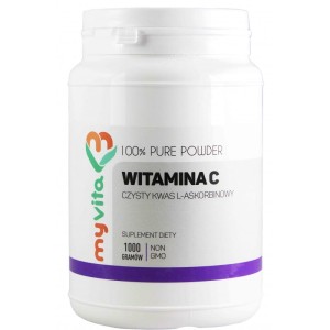 Witamina C kwas L-askorbinowy 1000 mg proszek 1 kg - MyVita