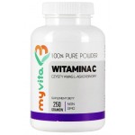 Witamina C kwas L-askorbinowy 1000 mg proszek 250 g - MyVita