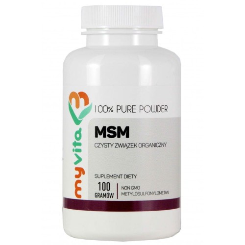 MSM organiczny związek siarki proszek 100 g - MyVita