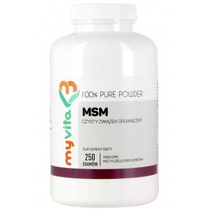 MSM organiczny związek siarki proszek 250 g - MyVita