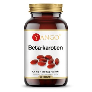 Beta-karoten 90 kapsułek - Yango