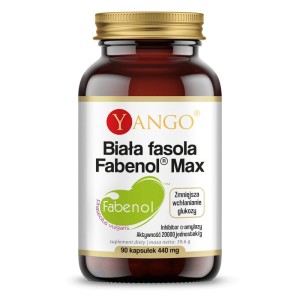 Biała fasola - Fabenol® Max - 90 kapsułek roślinnych - Yango