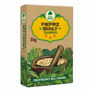 Pieprz biały ziarnisty 30 g - Dary Natury