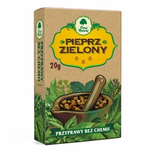 Pieprz zielony ziarnisty 20 g - Dary Natury