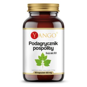 Podagrycznik pospolity ekstrakt 90 kapsułek roślinnych - Yango