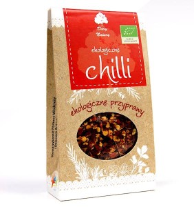 Chilli w płatkach EKO 30 g - Dary Natury