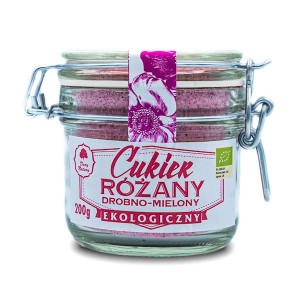 Cukier różany EKO drobno mielony 200 g - Dary Natury