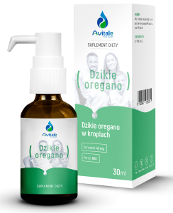 Dzikie oregano olejek 100% naturalny 90% karwakrolu krople 30 ml - Avitale