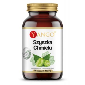 Szyszka chmielu ekstrakt 60 kapsułek roślinnych - Yango