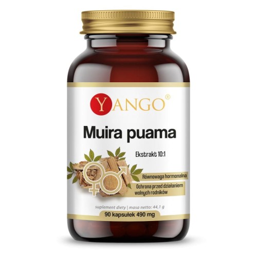 Muira puama 90 kapsułek roślinnych - Yango