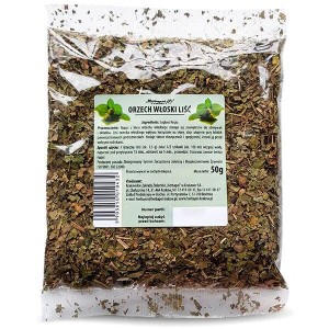 Orzech włoski liść 50 g - Herbapol Kraków