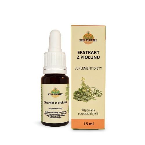 Ekstrakt z piołunu krople 15 ml - Medi - Flowery