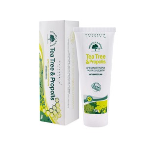 Pasta do zębów antybakteryjna z propolisem bez fluoru 75 ml - Tea Tree