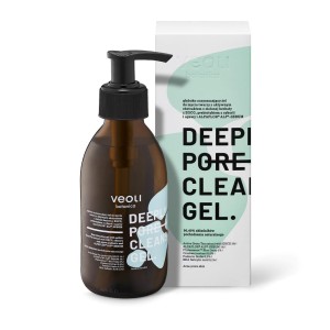 Głęboko oczyszczający żel do mycia twarzy Deeply Pore Cleansing Gel 200 ml - Veoli Botanica