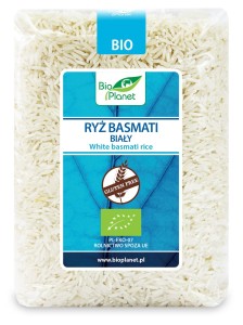 Ryż Basmati biały bezglutenowy BIO 1 kg - Bio Planet