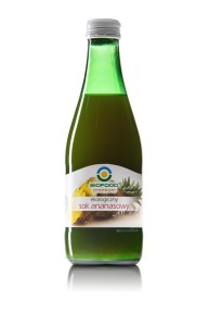 Sok ananasowy 100% NFC bezglutenowy BIO 300 ml - Bio Food