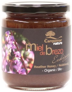 Miód nektarowy wrzosowy BIO 480 g - Campomar Nature