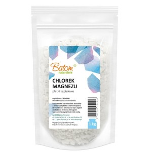 Chlorek magnezu płatki kąpielowe 1 kg - Batom
