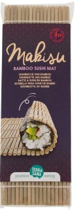 Mata bambusowa Makisu do sushi 24 x 24 cm - Terrasana