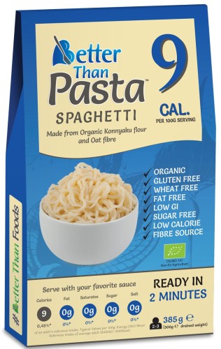 Makaron konjac Spaghetti bezglutenowy BIO 385 g - Better Than Foods