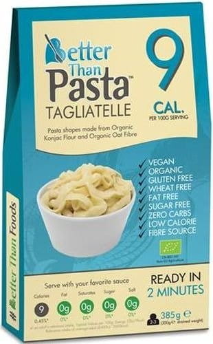 Makaron Konjac Tagliatelle bezglutenowy 385 g - Better Than Food
