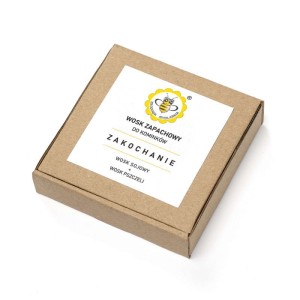 Wosk zapachowy Zakochanie 70 g - Miodowa Mydlarnia
