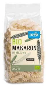 Makaron orkiszowy świderki BIO 250 g - Niro