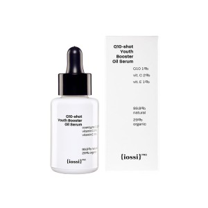 Q10-shot Youth Booster Oil Serum Olejowe serum do twarzy z koenzymem Q10, witaminą C i E 30 ml - iossi PRO
