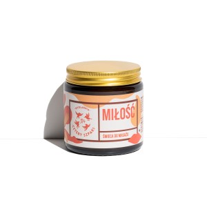 Świeca do masażu Miłość 120 ml - Cztery Szpaki
