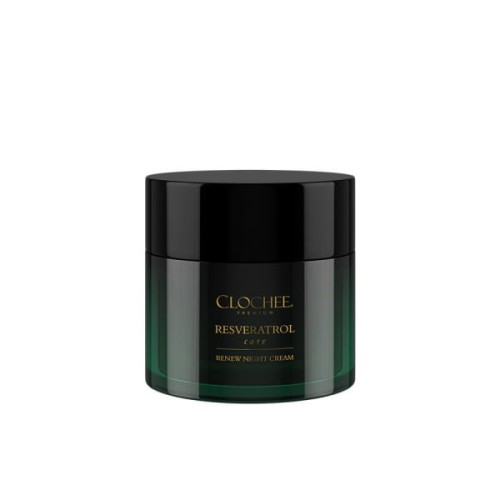 Odbudowujący krem na noc Resveratrol care 50 ml - Clochee