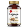 Lukrecja ekstrakt 10:1 60 kapsułek roślinnych - Yango