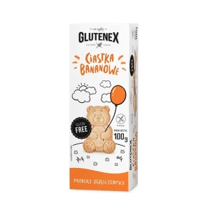 Ciastka bananowe bezglutenowe 100 g - Glutenex